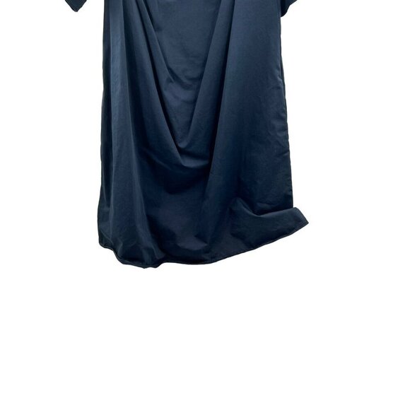 Zara Trafaluc Collection Off Shoulder Shift Dress Navy Size Large Short Sleeve - Picture 5 of 10